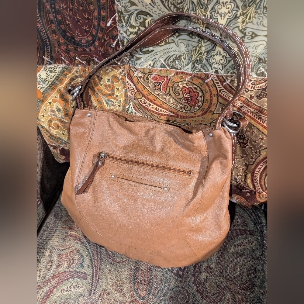 Nino Bossi Leather Hobo Bag